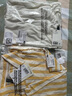 H&M女裝T恤2025秋新款修身蕾絲羅紋修身波嬉風(fēng)穿搭短袖上衣1259418 奶油色 XL 170/116 曬單實(shí)拍圖