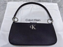 Calvin Klein時(shí)尚腋下包禮物通勤洋氣包包金屬字母拉鏈CK女包單肩法棍包DH3237 曬單實(shí)拍圖