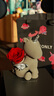 ROSEONLY 諾誓永生花玫瑰公仔甜心兔告白熊嘻嘻貓獨(dú)角獸送女友生日七夕節(jié)禮物 【HOT】唯愛獨(dú)角獸-紅色-中號 曬單實(shí)拍圖