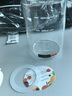 OSPIRO德國品質喝中藥專用杯子耐高溫帶刻度牛奶咖啡分裝瓶防爆玻璃杯儲 白色提手杯400ml一只裝 曬單實拍圖
