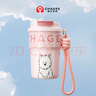 霸王茶姬（CHAGEE）雙飲保溫杯咖啡杯隨行杯中秋節(jié)禮品316不銹鋼萌寵泡泡杯西高地 曬單實拍圖