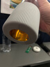 北鼎（Buydeem）茶水分離玻璃杯 男女高顏值便攜隨手杯辦公室泡茶杯淺島灰470ml 曬單實拍圖