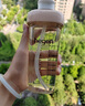 HEGEN海格恩吸管杯1-3歲330ml兒童PPSU多功能學(xué)飲杯直飲喝水杯粉色 曬單實(shí)拍圖
