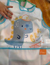 Babyprints兒童罩衣嬰兒吃飯圍兜寶寶圍嘴防濺衣防水反穿衣口水兜無(wú)袖兩件裝 曬單實(shí)拍圖