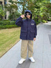 Levi's【小軟殼】李維斯兒童男童防水風(fēng)衣2025秋裝童裝防風(fēng)外套女 深寶藍色 130 /64 【建議身高116-122cm】 曬單實(shí)拍圖