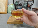 日式水晶玻璃茶杯家用描金品茗杯主人杯泡茶盞單個功夫茶具小茶杯 描金錘紋方形花瓣杯 無規(guī)格 曬單實拍圖