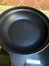 北鼎（Buydeem）不粘鍋平底鍋烤肉煎鍋電磁爐燃氣炒菜小鵝黃28cm 曬單實拍圖