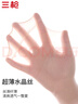 三槍【玻璃絲系列】女士短絲襪女經(jīng)典女襪超薄耐磨女士透明短襪子 曬單實(shí)拍圖