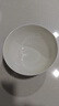 斯凱綈（Sky Top）湯碗陶瓷骨瓷大號(hào)湯盆純白家用酒店餐具8英寸奧碗 曬單實(shí)拍圖