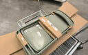 宜家（IKEA）VIHALS維哈斯新款折疊椅學(xué)習餐椅靠背家用椅子 綠色 曬單實(shí)拍圖