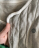 nest designs寶寶彩棉背心男寶兒童馬甲女童有機棉休閑上衣外出家居服 白樺灰深色（60g） 90 （建議身高80-92cm） 曬單實(shí)拍圖