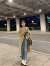 春乏2025春秋季流行英倫風(fēng)衣女中長(cháng)款小個(gè)子卡其色短款大衣外套女 卡其色長(cháng)款 XS 建議105斤以下 曬單實(shí)拍圖