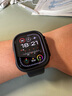 Apple/蘋果 Watch Ultra 2 智能手表GPS+蜂窩款49 毫米黑色鈦金屬表殼黑色海洋表帶MXDL3CH/B 曬單實(shí)拍圖