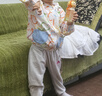 歡喜小熊6個(gè)月-3歲嬰兒外套女寶寶夏季薄款純棉連帽遮陽(yáng)上衣男童衣服 曬單實(shí)拍圖