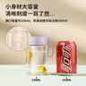 富光清然玻璃杯 高硼硅玻璃水杯子 女生便攜牛奶咖啡刻度茶杯330ml 曬單實拍圖