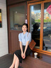 伯德小姐面試半身裙女秋職業(yè)公務(wù)工裝半裙正裝包臀長(cháng)裙a字黑色裙子 XL 曬單實(shí)拍圖