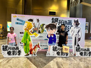 安踏兒童泳褲男童卡通印花五分游泳褲中大童專業(yè)運動訓練速干游泳褲男 曬單實拍圖