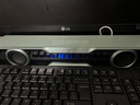 漫步者花再Halo SoundBar桌面音響音箱家用臺式電腦游戲音響長條有線音箱藍(lán)牙5.4RGB燈效 薄荷綠 曬單實(shí)拍圖