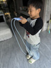 海德（HEAD）HEAD海德競速跳繩學(xué)生中考體育考試幼兒園初學(xué)專(zhuān)用兒童成人訓練繩 靜音雙軸承鋼絲款【鋼絲內芯/可調節】青草綠 曬單實(shí)拍圖