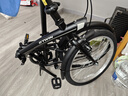 迪卡儂TILT100折疊車(chē)20寸男女輕便便攜城市通勤上班輕量單車(chē)OVB1 黑色 20英寸 曬單實(shí)拍圖