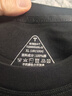 拇指白小T【斷碼清倉】春季圓領(lǐng)長(cháng)袖t恤男女打底衫純棉百搭上衣保暖小白T 磨毛-男款墨黑 XL 曬單實(shí)拍圖