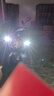 星梵達摩托車(chē)射燈電動(dòng)車(chē)改裝強光燈透鏡鋪路燈遠近光切線(xiàn)led護杠輔助燈 一對+萬(wàn)向管夾+鋁開(kāi)關(guān)（雙透鏡） 曬單實(shí)拍圖