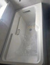 科勒（KOHLER） 浴缸家用浴室整體獨立式浴缸希爾維亞克力浴缸泡澡親子浴缸 左角位20806T1600x8001.6m 曬單實(shí)拍圖