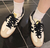 阿迪達斯 （adidas）三葉草系列  SAMBA OG W 女休閑鞋 ID0478 米白/淺卡其 36 曬單實(shí)拍圖