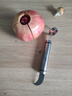 首力剝石榴神器不銹鋼石榴開(kāi)果器多功能家用開(kāi)橙子刀雙頭切柚子皮工具 石榴開(kāi)口刀-雙頭款-1個(gè) 曬單實(shí)拍圖