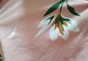 芬騰睡衣女5A抑菌純棉春夏翻領(lǐng)開衫純棉長袖睡衣女士家居服 曬單實拍圖