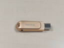 閃迪（SanDisk）128GB Type-C USB3.2 手機(jī)U盤(pán)DDC4金色 讀速高達(dá)400MB/s 手機(jī)電腦兩用 金屬雙接口大容量?jī)?yōu)盤(pán) 曬單實(shí)拍圖