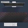 靈蛇（LINGSHE)鼠標墊 900*400*3超大號加厚辦公游戲鼠標墊學(xué)生電腦桌墊 精密鎖邊 P51  壁壘紫禮盒裝 曬單實(shí)拍圖