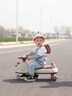 ANGI BABY兒童扭扭車1-3-6歲防側(cè)翻扭扭車可坐大人溜溜車搖搖車寶寶扭扭車 卡其色【藍(lán)牙+音樂(lè)+拖斗+推桿】 六一兒童節(jié)禮物扭扭車兒童車 曬單實(shí)拍圖