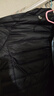 迷你巴拉【三防】男女童防風保暖親子羽絨服寶寶立領(lǐng)羽絨外套 黑色90001-231424107213 120 曬單實拍圖