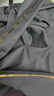 嘉福祥可機洗精紡100%純羊毛西裝面料春夏季全毛西服褲子裙子服裝布料 02#深灰一米價(jià)格 曬單實(shí)拍圖