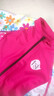 軒海（XUANHAI）新款女童泳衣連體浮潛服防曬中大童水母衣學(xué)生運動(dòng)游泳訓練服全套 8715玫紅太陽(yáng)花短袖 120 (12) 110-125cm,40-50斤 卡碼拍大一碼 曬單實(shí)拍圖