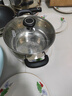愛仕達(dá)（ASD）湯鍋304不銹鋼蒸湯鍋 燉煮鍋復(fù)底小湯鍋22CM燃?xì)怆姶艩t通用奶鍋B1 曬單實(shí)拍圖