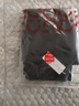 名創(chuàng  )優(yōu)品（MINISO）直筒褲男重磅休閑潮流春秋季青少年寬松百搭垂感衛褲 黑 XL 曬單實(shí)拍圖