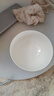 潔雅杰陶瓷碗中式白瓷小碗家用4.5英寸米飯碗喝湯碗面碗套裝10只裝 曬單實(shí)拍圖