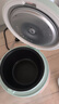 美的（Midea）迷你電飯煲微壓 小型家用電飯煲1-2人電飯鍋家用1-2-3個(gè)人用宿舍萌趣多功能煲湯煮飯煮粥不粘內膽 【一鍵煮飯】防粘內膽 1.6L 老人/小孩都會(huì )用 曬單實(shí)拍圖