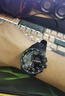 斯沃琪（Swatch）瑞士手表 黑藍(lán)輕舟 三眼計(jì)時(shí)開學(xué)禮物考試表石英時(shí)尚腕表 SUSB406 曬單實(shí)拍圖