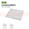 宜家（IKEA）HUNDBAR胡恩巴爾夏涼被空調(diào)被床上用品臥室 涼被淡灰色200x230cm 曬單實拍圖