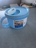 特百惠（Tupperware）微波460ml水晶湯碗可加熱學(xué)生上班族便攜野餐露營(yíng)飯盒單個(gè) 天空藍 曬單實(shí)拍圖