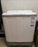 海爾（Haier）雙桶洗衣機(jī)半自動自動家用 10公斤大容量 家電國家補(bǔ)貼 以舊換新 雙缸XPB100-729S原廠品質(zhì)  曬單實拍圖
