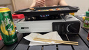 探險者卡式爐戶外卡磁爐氣露營便攜式收納箱圍爐燃?xì)鉅t瓦斯?fàn)t煤氣灶 3.3KW卡式爐+方烤盤+收納箱+4氣 曬單實拍圖