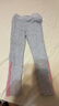 迪卡儂（DECATHLON）春夏兒童緊身褲中灰色100cm4833075 曬單實(shí)拍圖