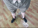 Wassup Sohot短褲男夏季七夕情人節(jié)禮物冰絲涼感工裝褲男潮流休閑五分褲 曬單實拍圖