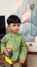 G.DUCKKIDS小黃鴨童裝男童套裝春秋2024新款兒童衣服男孩帥氣小熊襯衣兩件套 咖啡色 90 建議1~2歲【 80-90cm】cm 曬單實(shí)拍圖