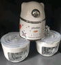 浦利頓（PLODON）輔食機嬰兒打泥機寶寶多功能小型料理機輔食攪拌機 雙杯生熟分杯 曬單實(shí)拍圖
