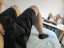 匹克速干運(yùn)動(dòng)套裝男夏季跑步休閑羽毛球服透氣兩件短袖短褲男DF142001 曬單實(shí)拍圖